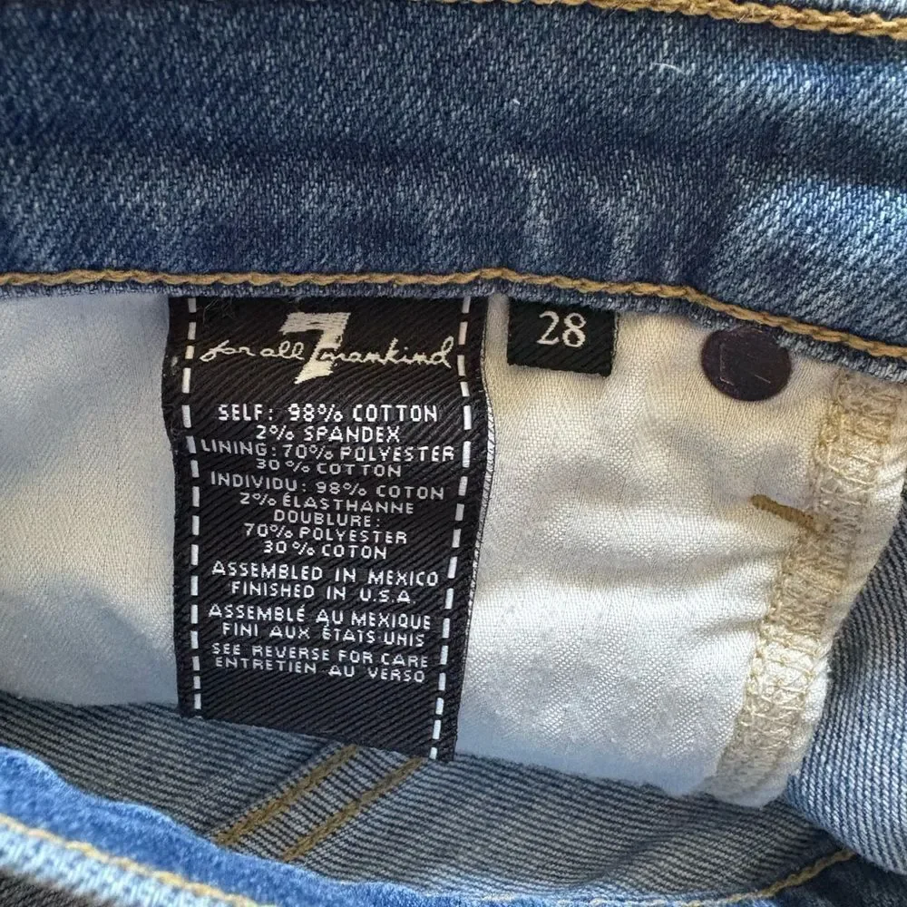 7 for All Mankind Jean Shorts